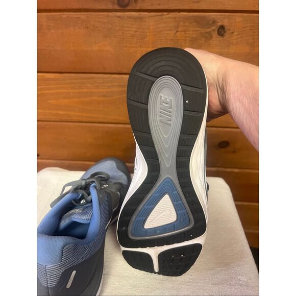 Nike Womens Dual Fusion X2 819319-002 Blue Running Shoes  Sz 10 - Picture 4 of 8